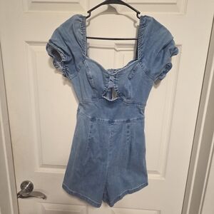 Windsor Denim Playsuit Romper